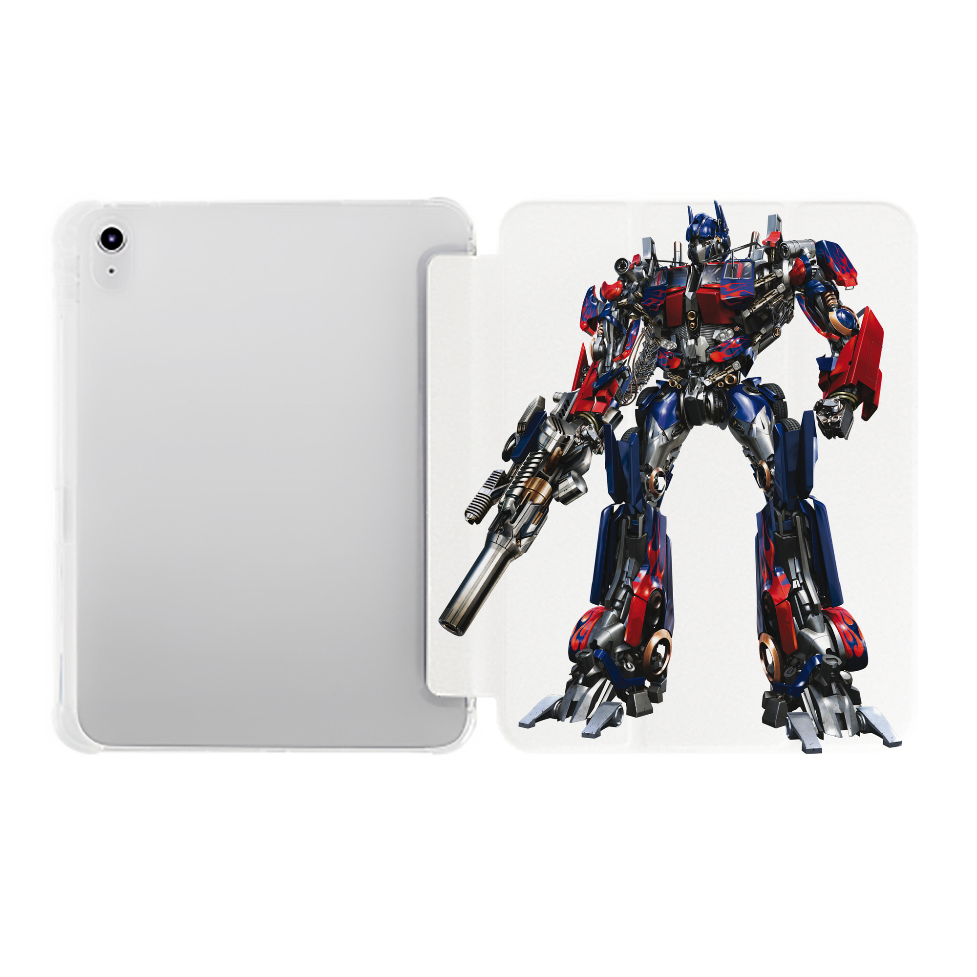 （画像用）  IPad ケース ペン収納付き 三つ折りスタンド PUレザー×シリコン 対応機種9.5/10.5/10.9インチ